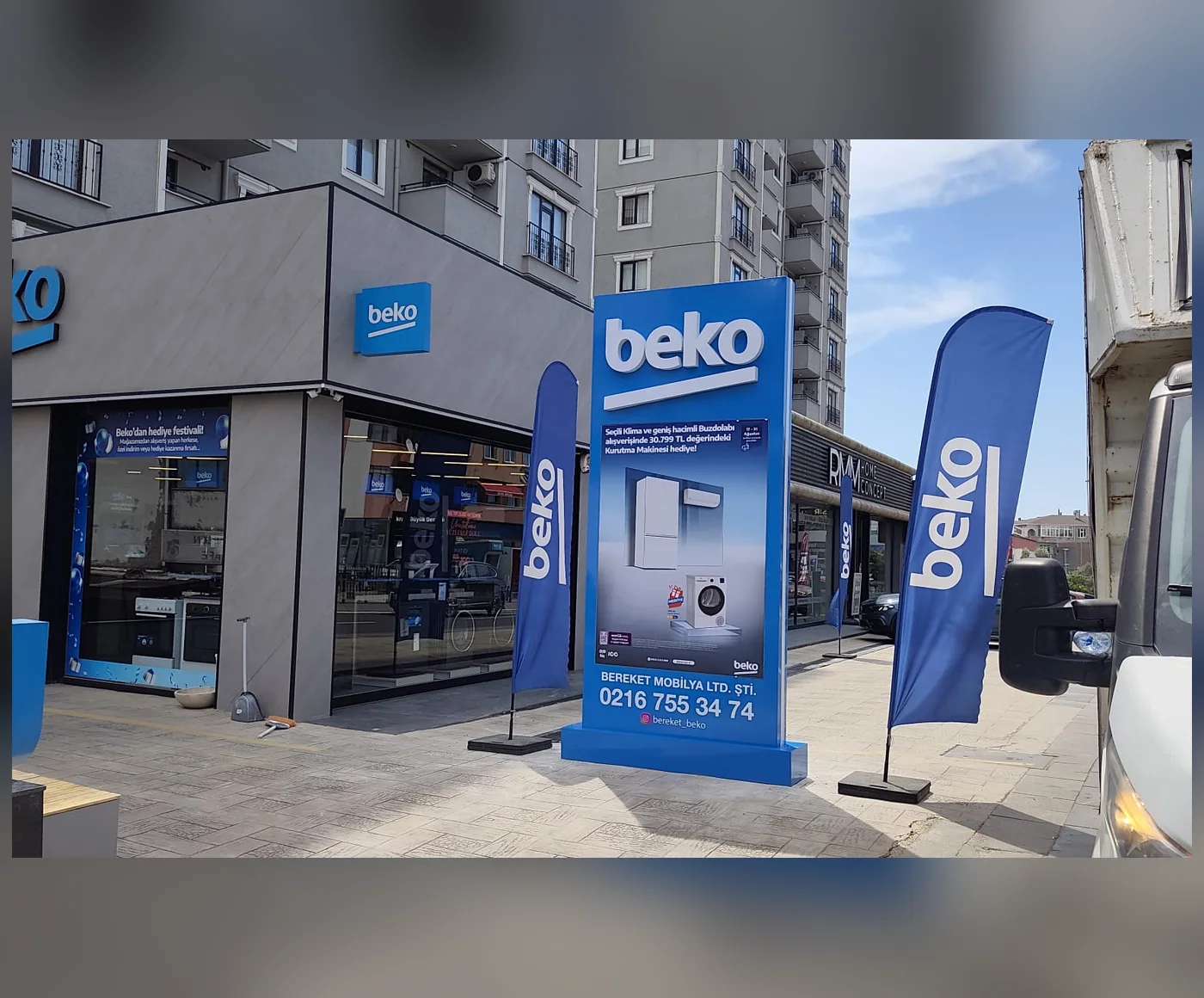 Beko Bereket Mobilya – Totem Tabela 2