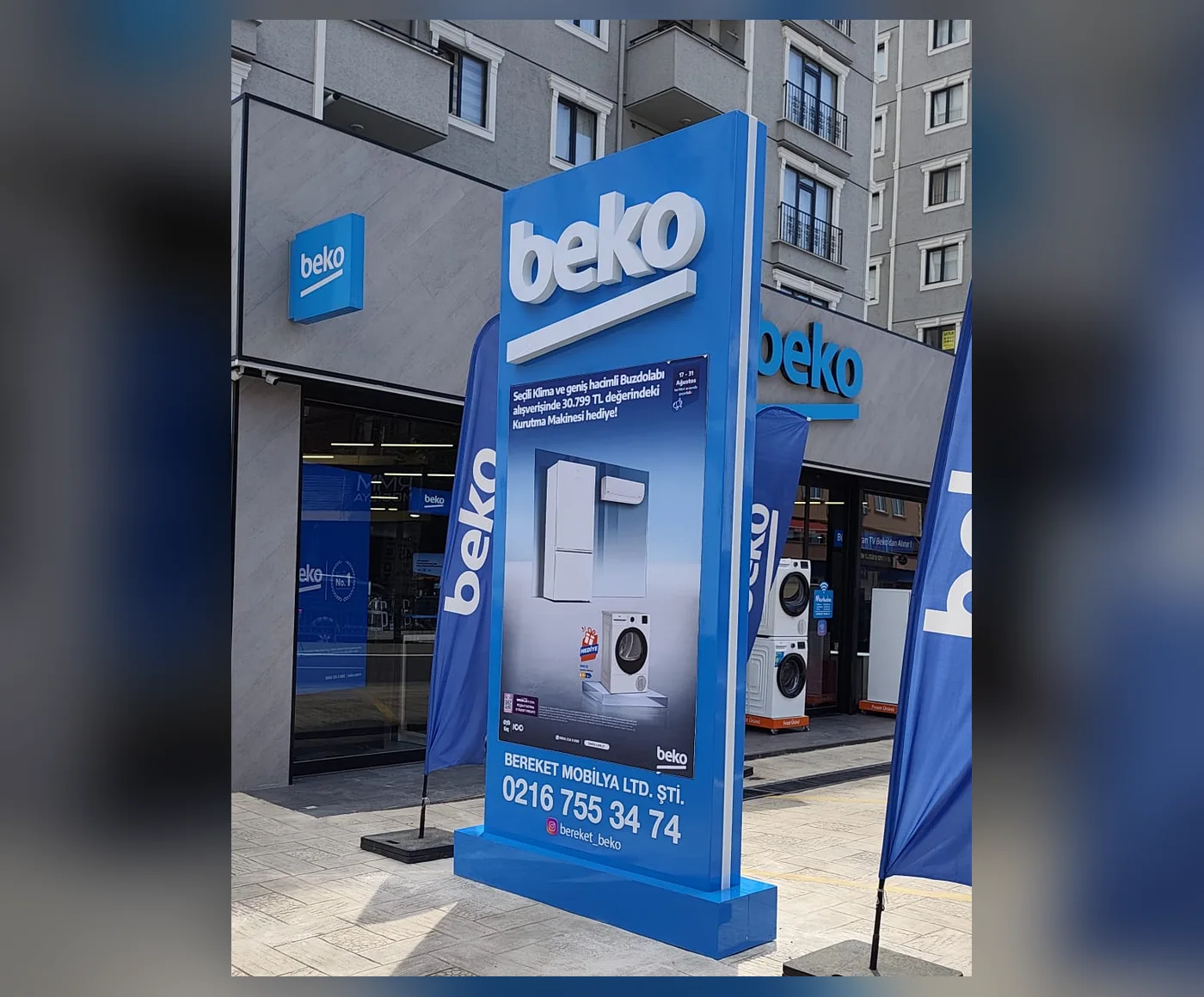 Beko Bereket Mobilya – Totem Tabela 3