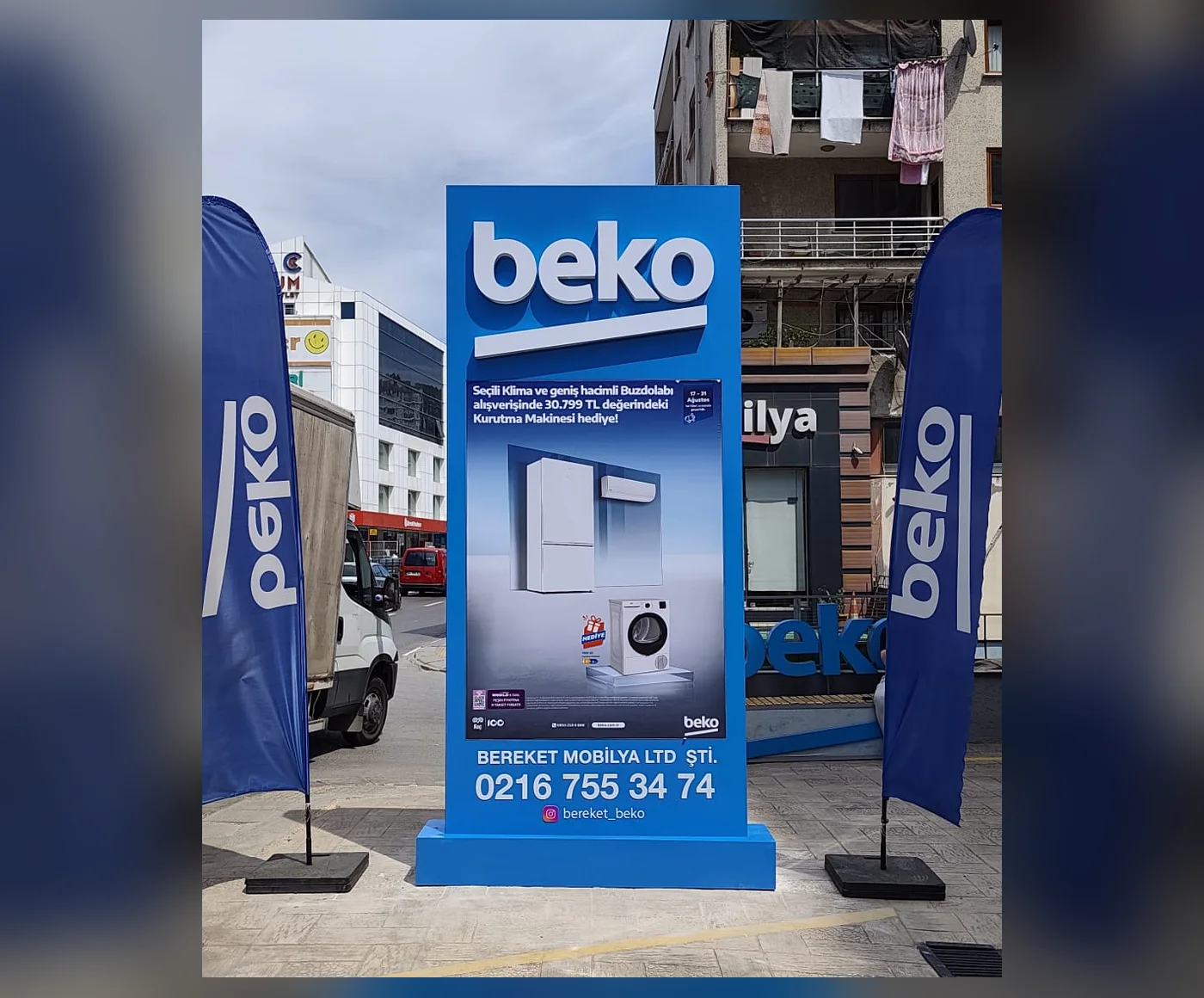 Beko Bereket Mobilya – Totem Tabela 4