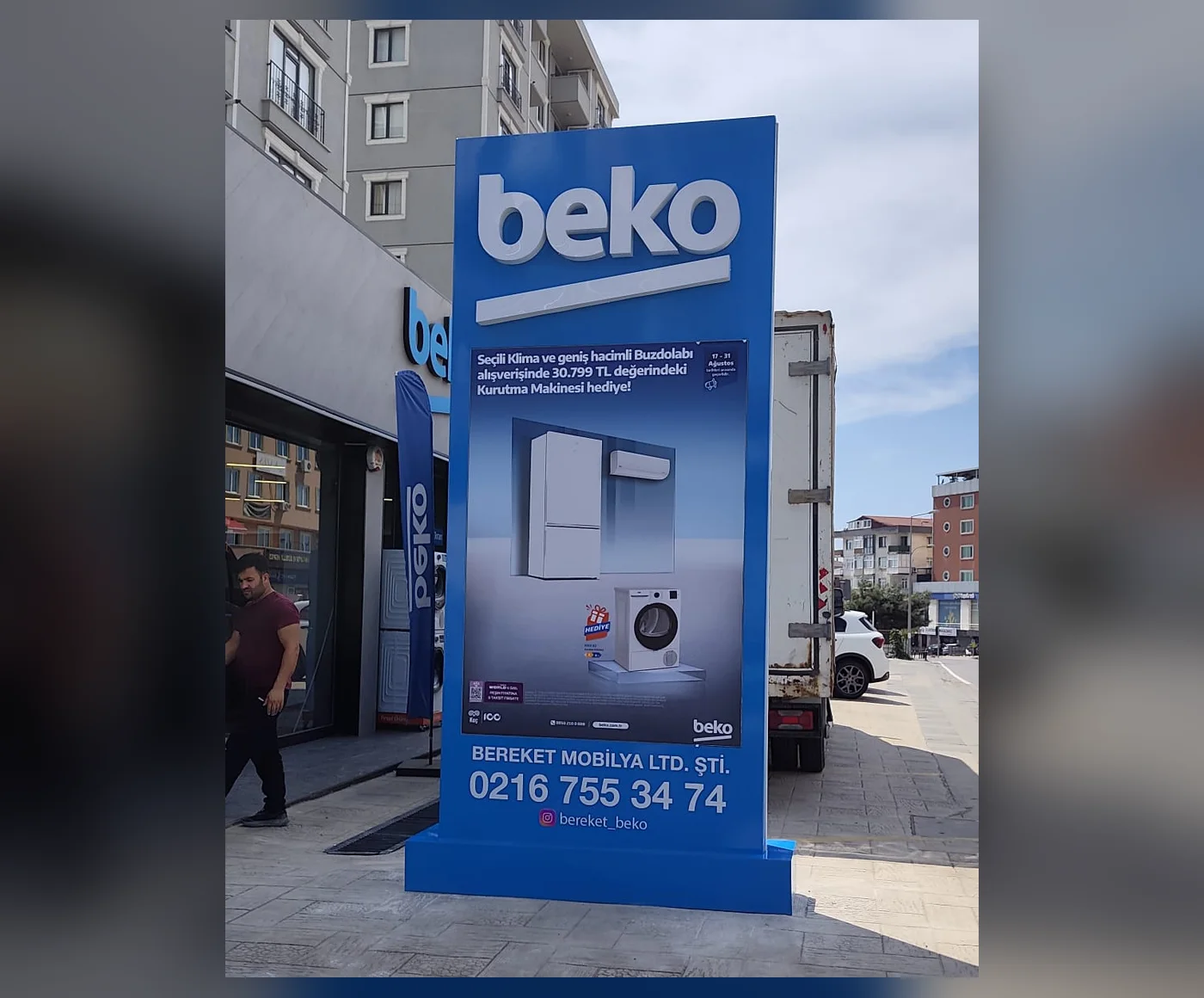 Beko Bereket Mobilya – Totem Tabela 6