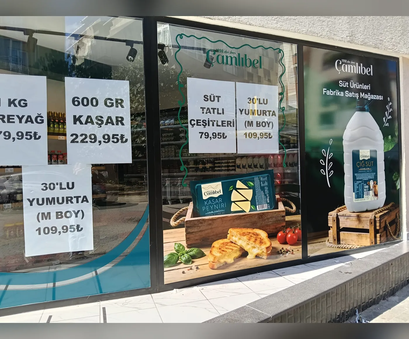 Çamlıbel Kartal Esentepe – Fabrika Satış Mağazası Tabela ve Vitrin Giydirme 5
