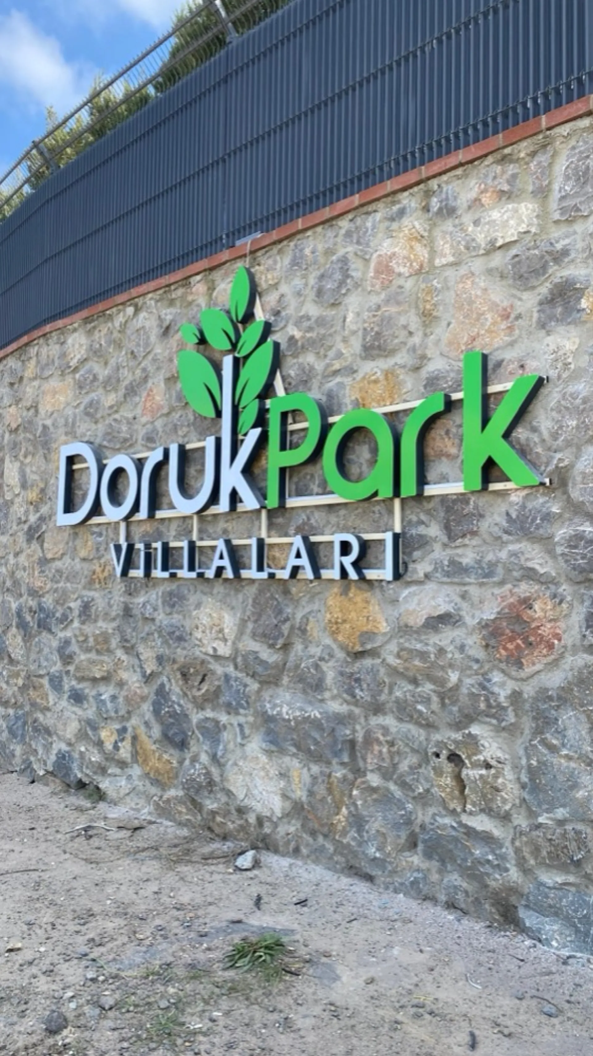 Doruk Park Villaları – Kutu Harf Tabela