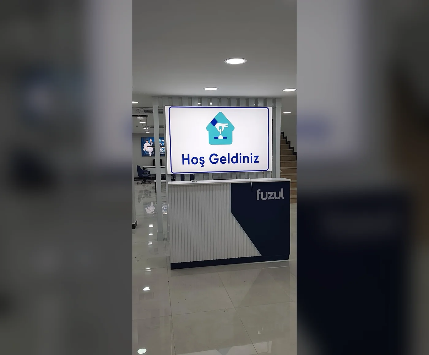 Fuzul Derince Şubesi – Cephe Tabelası, Kompozit Kaplama ve İç Mekân Lightbox 11