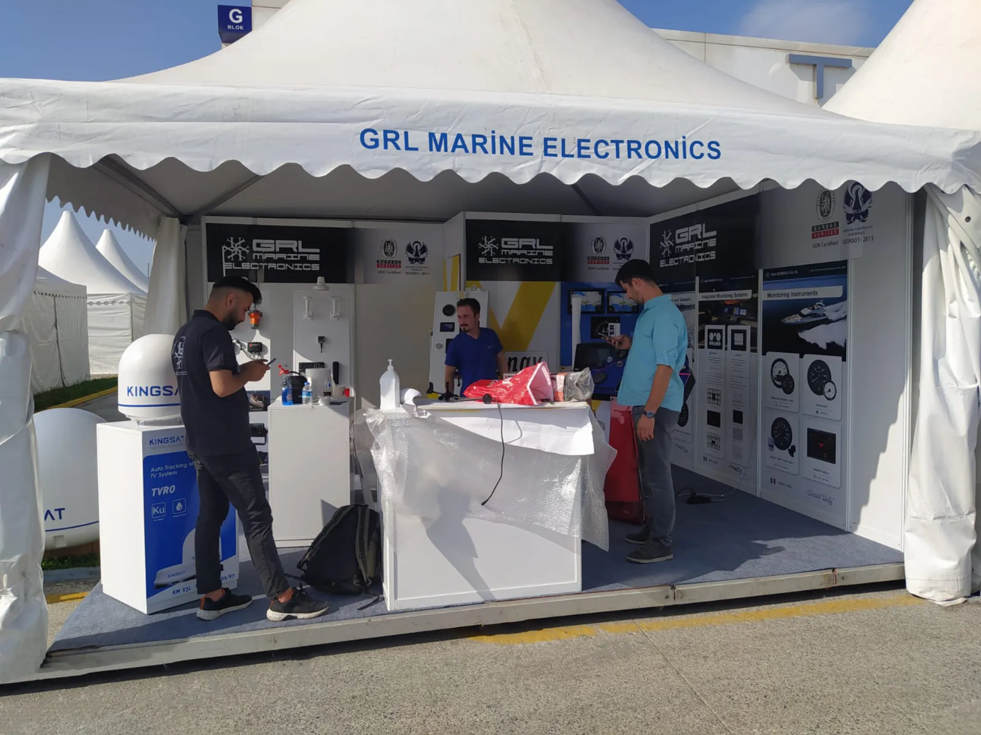 GRL Marine Electronics – Fuar Standı 6