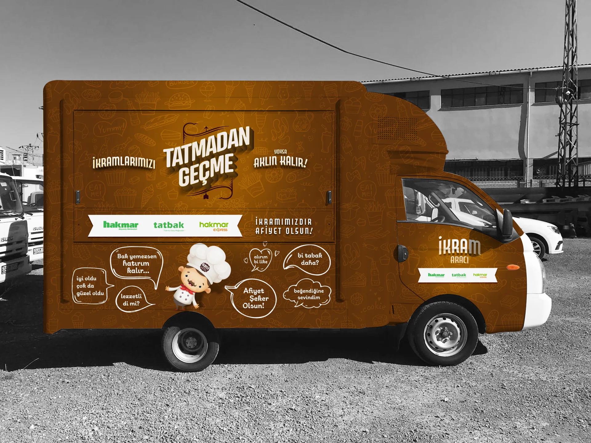 Hakmar – İkram Aracı Giydirme