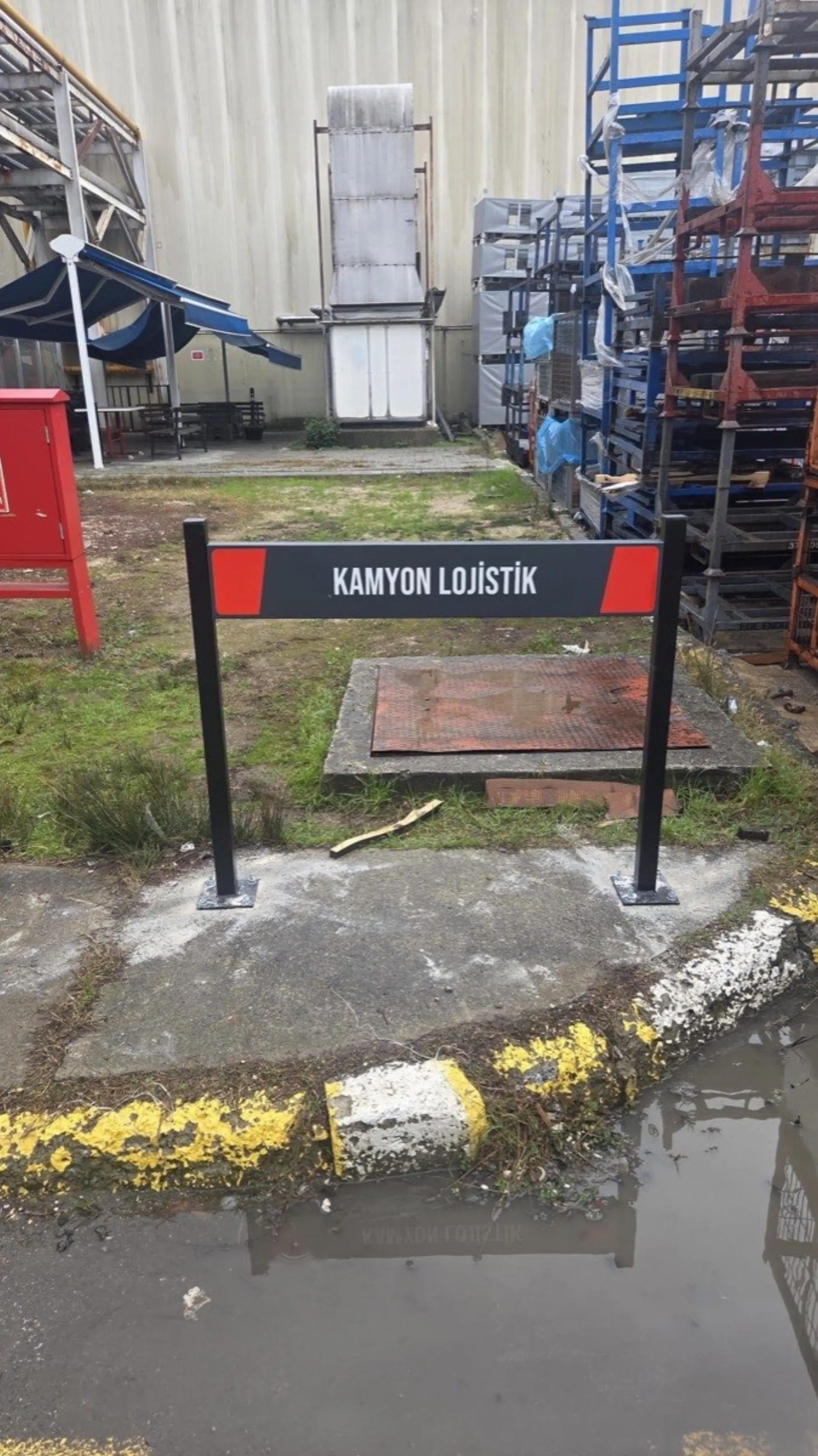 Isuzu Fabrikası İç Yönlendirme Tabelaları 8