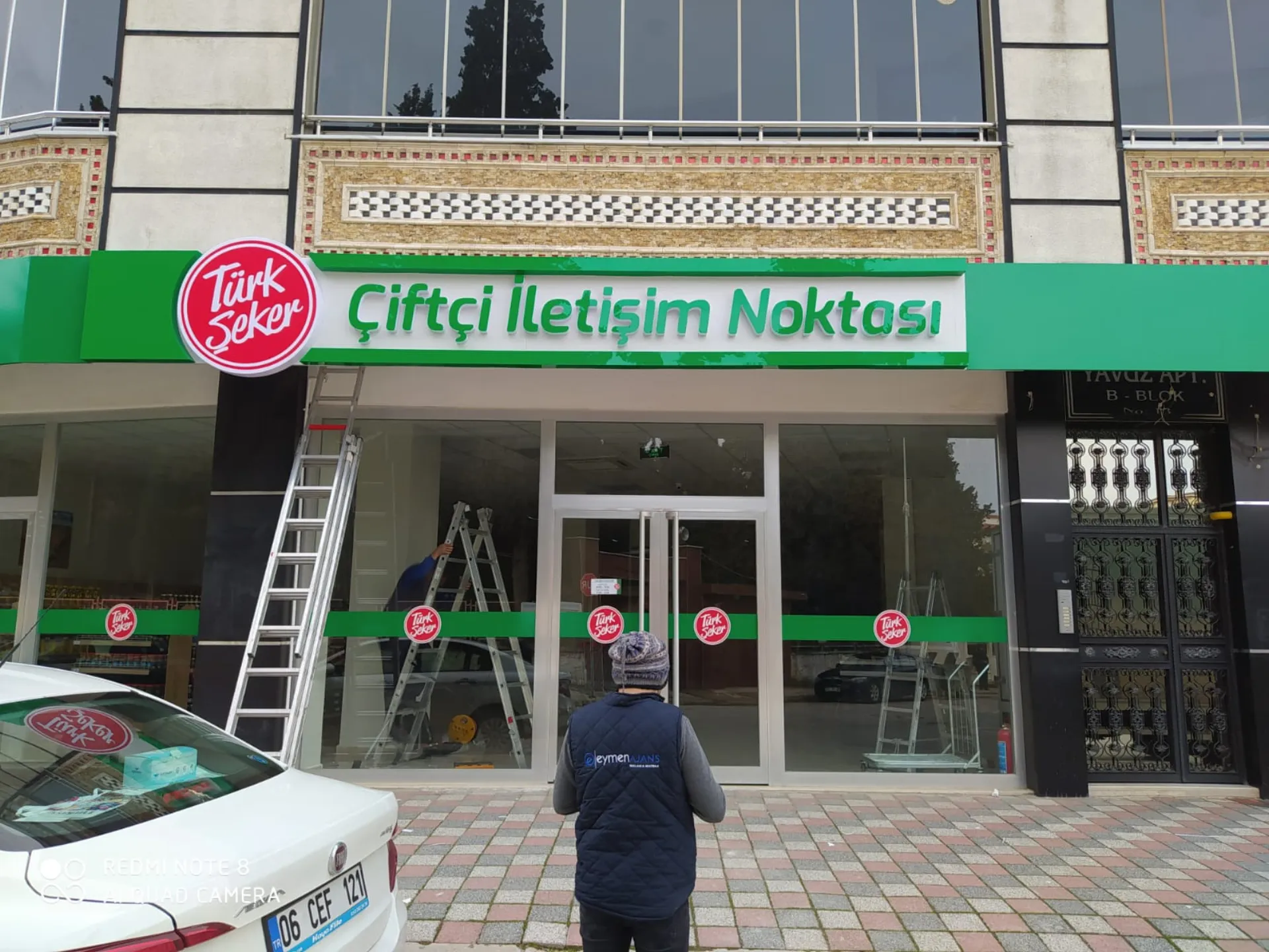 Türk Şeker – Cephe Tabelası