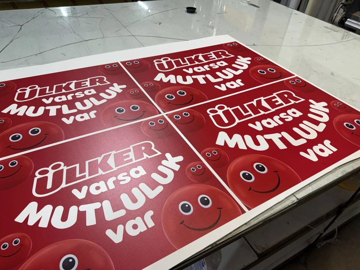 Ülker – Promosyon UV Baskı 2