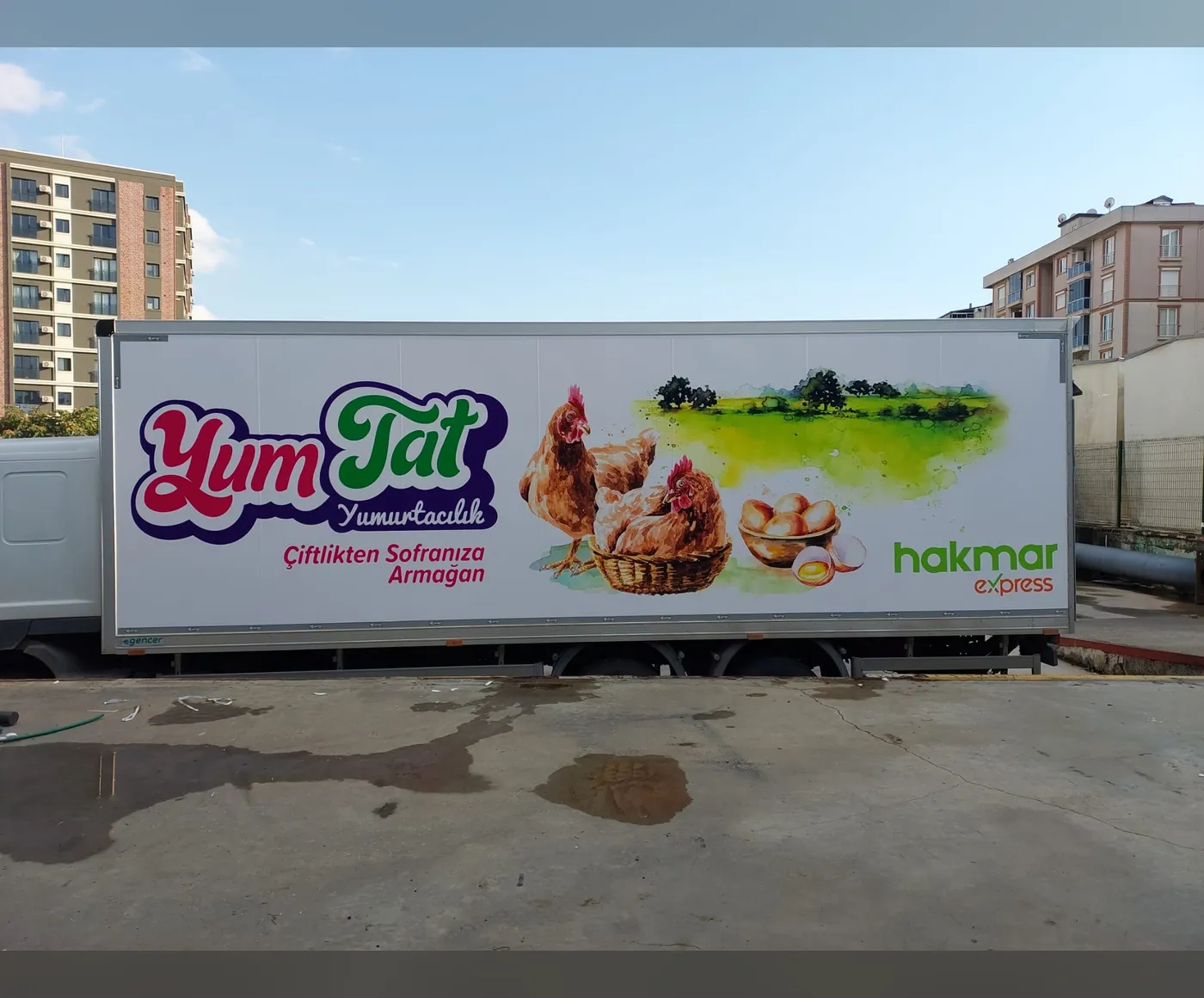 YumTat Yumurtacılık – Kamyon Kasası Giydirme 2