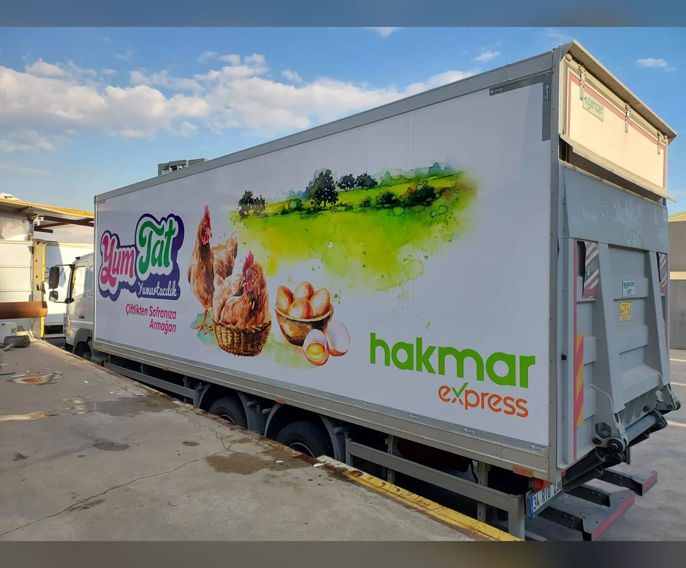 YumTat Yumurtacılık – Kamyon Kasası Giydirme