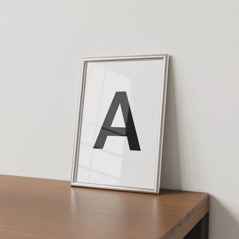 A4 Alüminyum Çerçeve 4