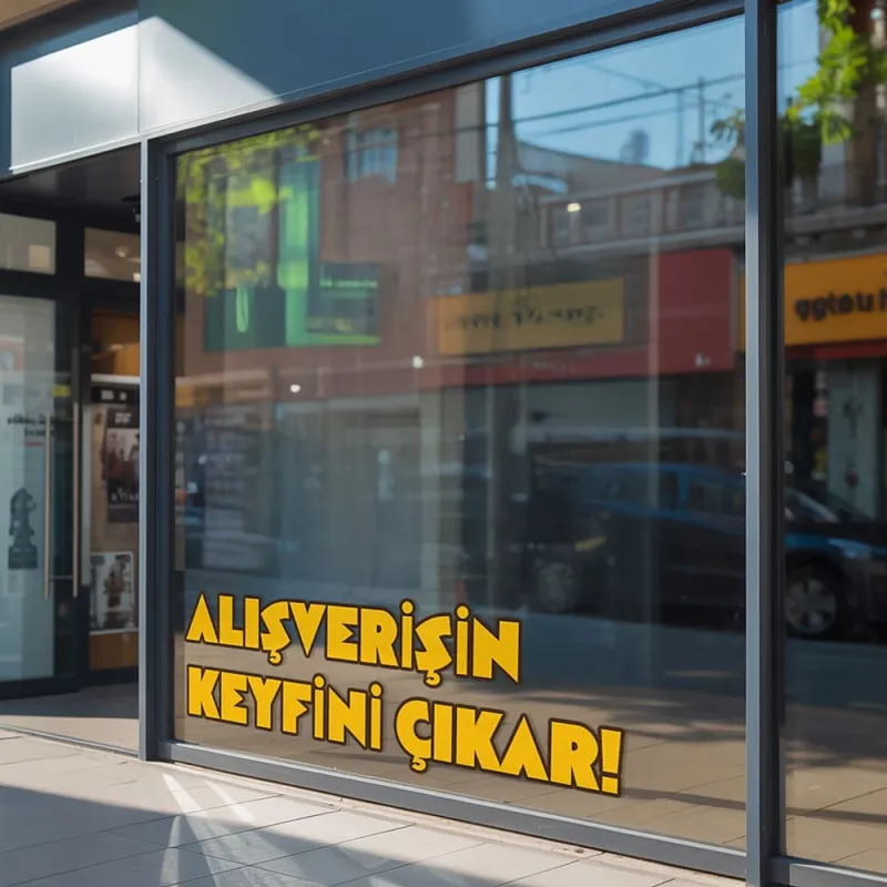 Folyo Harf Kesim Uygulama 3