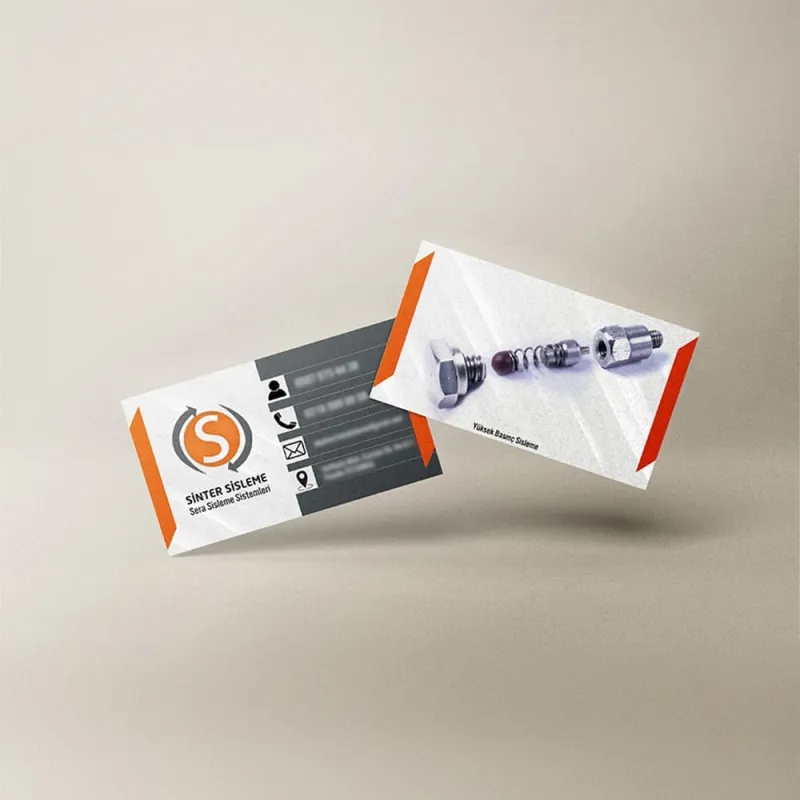 Kartvizit Tasarım ve Baskı 2