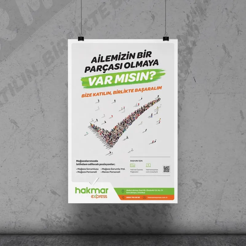 Mat Kağıt Afiş / Poster Baskı 2