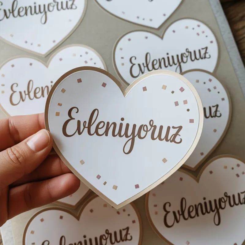 Özel Kesim Folyo Etiket 2