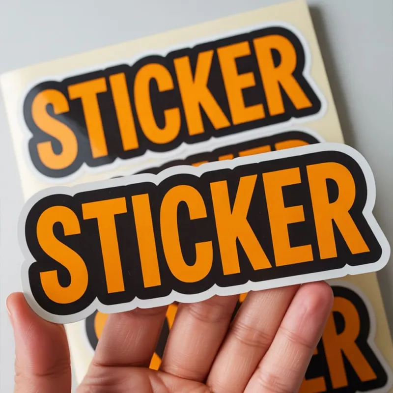 Özel Kesim Folyo Etiket 3