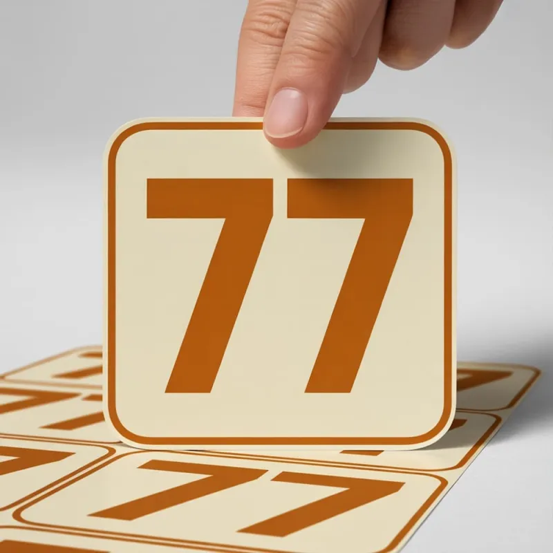 Standart Kesim Folyo Etiket 2